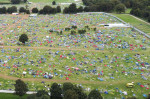 Leeds Festival Rubbish, Leeds, Yorkshire, UK - 28 Aug 2023