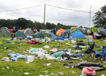 Leeds Festival Rubbish, Leeds, Yorkshire, UK - 28 Aug 2023