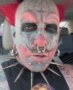 Celebrity Barber Who Tattooed His Entire Face To Look Like A Permanent Clown Reveals He Is Now Studying To Be A Pastor