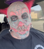 Celebrity Barber Who Tattooed His Entire Face To Look Like A Permanent Clown Reveals He Is Now Studying To Be A Pastor