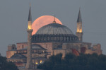 Supermoon in Istanbul