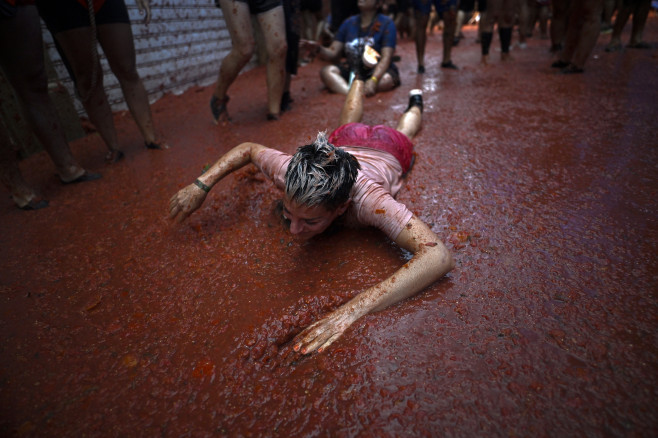 'La Tomatina' Festival in Spain