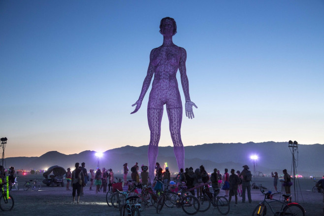 Burning Man Festival in Nevada