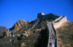 China: Cable car and the Great Wall near Badaling, north of Beijing