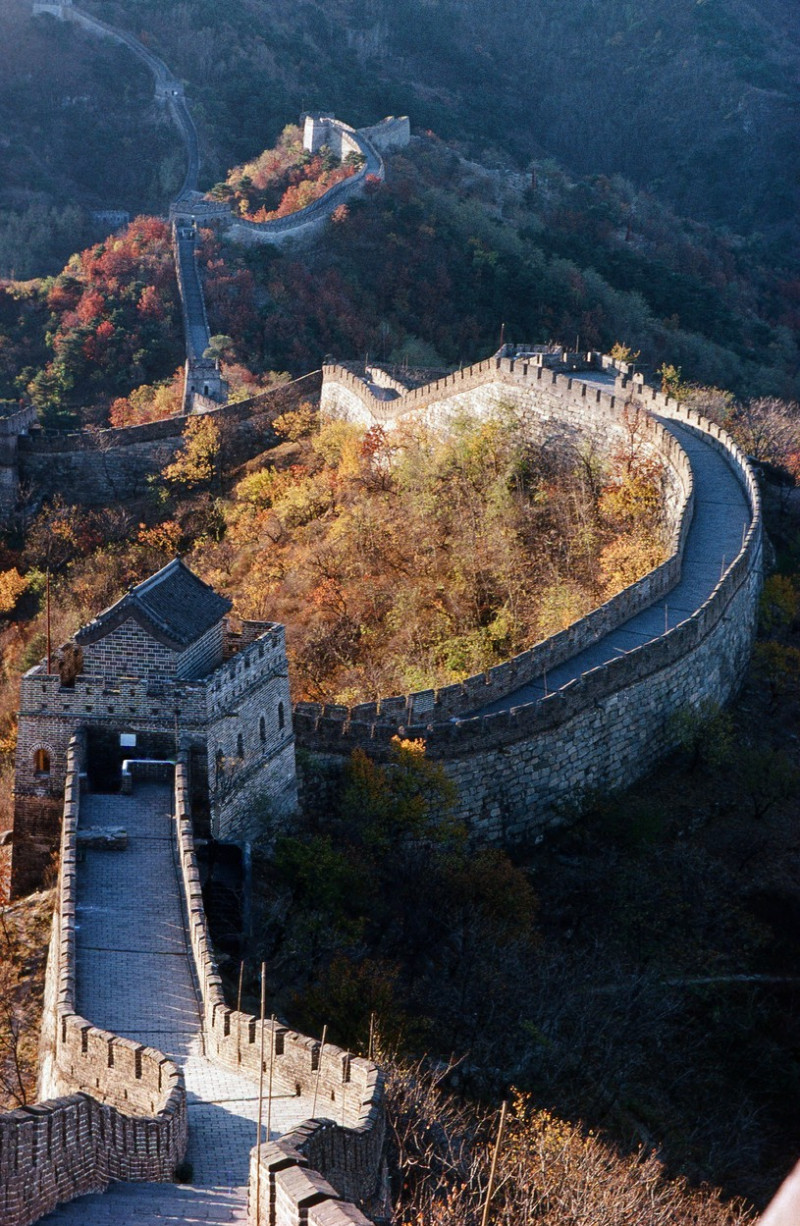 Chinesische Mauer bei Mutianyu / Foto