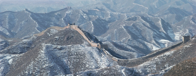 Chinesische Mauer zwischen Jinshanling / Foto