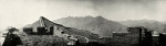 View of the Great Wall of China / Panoramic Photo, 1906