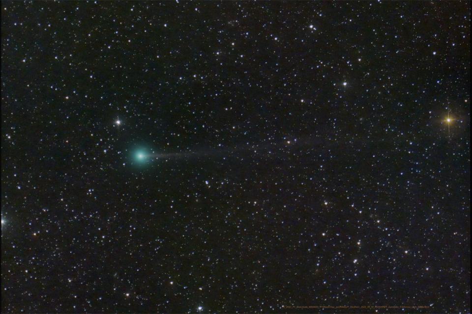 O cometă descoperită luna trecută va putea fi văzută cu ochiul liber. Când are loc evenimentul