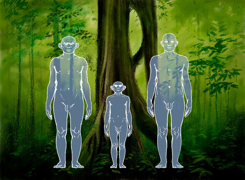 Homo floresiensis comparison