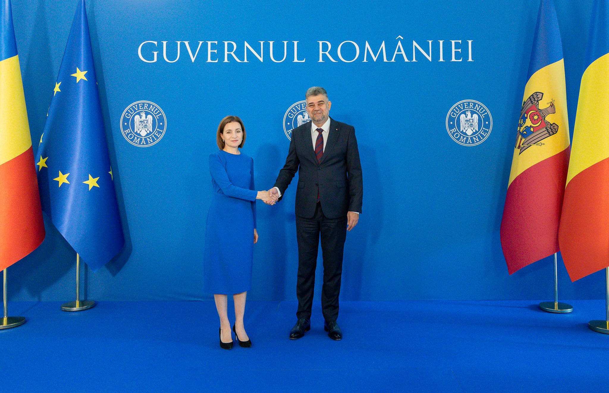 Ciolacu s-a întâlnit cu Maia Sandu: România susține asocierea Republicii Moldova cu I3M și integrarea acesteia în UE