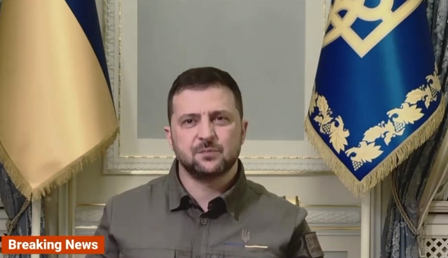 Reacția lui Zelenski după ce MApN a recunoscut că bucăți dintr-o dronă rusească au căzut în România
