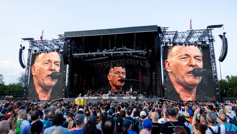 Bruce Springsteen in concert in Monza, Italy - 25 Jul 2023