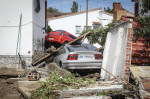 Aftermath of the floods in El Alamo, Madrid, Spain - 5 Sept 2023