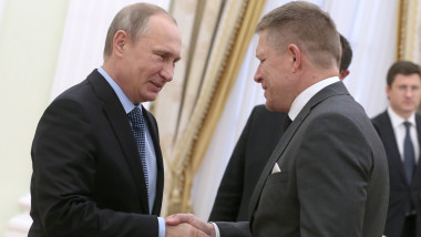 Vladimir Putin și Robert Fico