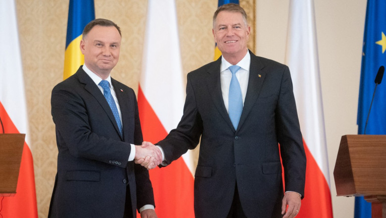 andrzej duda da noroc cu klaus iohannis