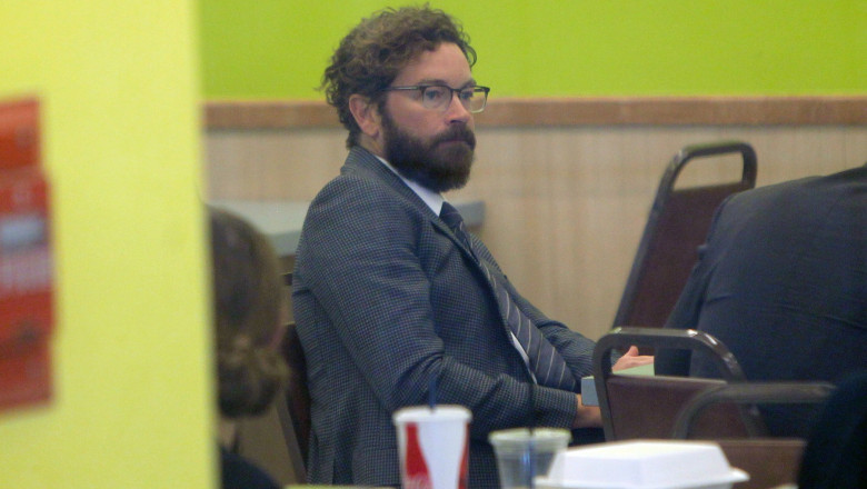 EXCLUSIVE: Danny Masterson And Bijou Philips Take A Break From Their Court Hearing Ahead Of Danny's April Retrial For Rape Charges