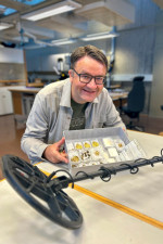 Found the century's Norwegian gold treasure withmetal detector