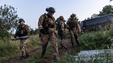 Ucraina a străpuns prima linie de apărare a frontului rusesc din sud.