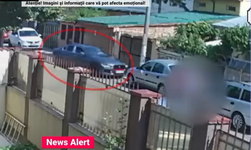 VIDEO Momentul în care șoferul beat și drogat intră cu mașina în doi pietoni, în Popești Leordeni. O femeie a murit