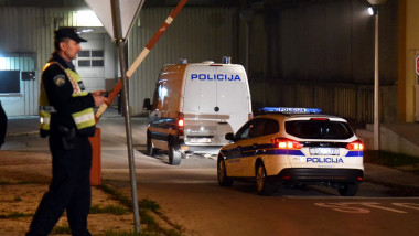 mașini de poliție în Croația