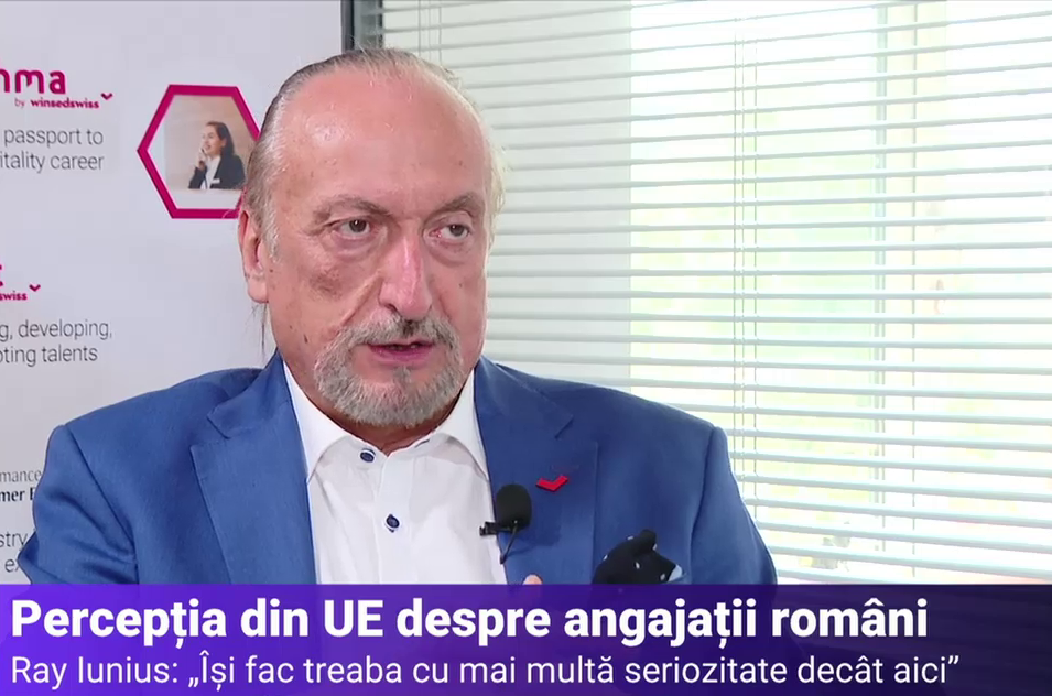 Succes românesc în ospitalitatea de peste hotare. Ray Iunius: Românii își fac treaba în străinătate cu mai multă seriozitate decât aici