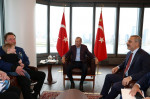 Turkish President Recep Tayyip Erdogan - Elon Musk meeting in New York