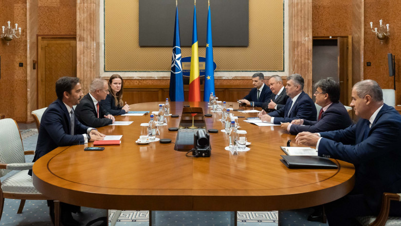 Premierul Marcel Ciolacu a avut, luni, o întrevedere cu o delegație a OMV Petrom