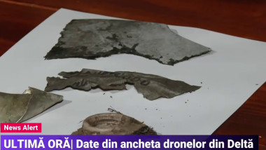 bucati din dronele cazute in romania