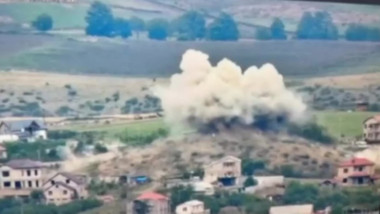 bombă aruncată de azeri asupra unei stații radar în Nagorno-Karabah