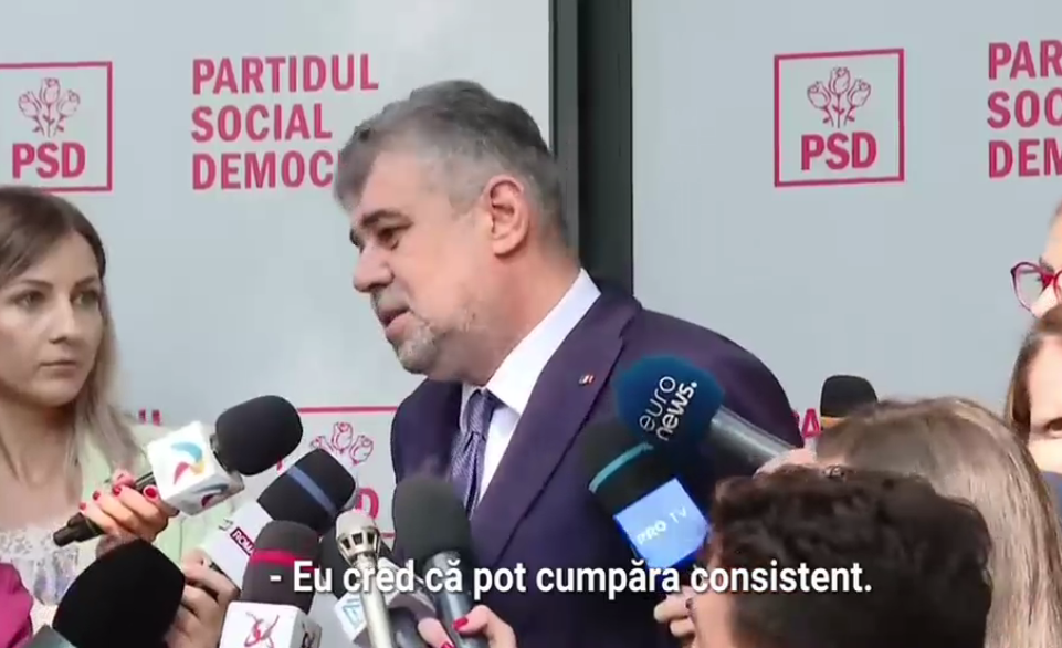 Ciolacu poate cumpăra „consistent” cu 100 de lei. Un reporter Digi24 nu a reușit să ia produse nici măcar pentru un prânz