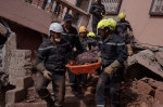 Villagers struggle to get aid as deadly earthquake hits in Marrakech, Morocco - 10 Sept 2023