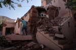 Villagers struggle to get aid as deadly earthquake hits in Marrakech, Morocco - 10 Sept 2023