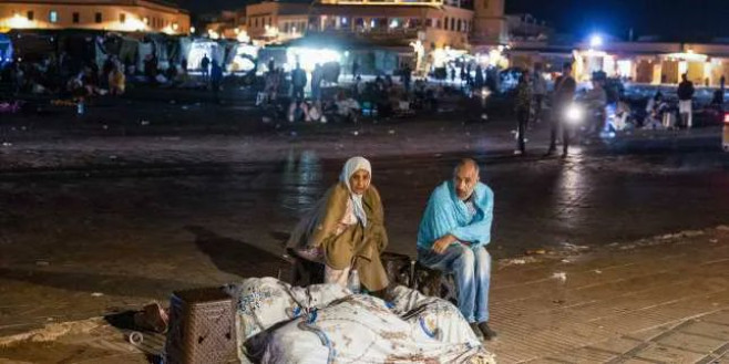 earthquake in Marakech in Morocco killing more than 650 people.