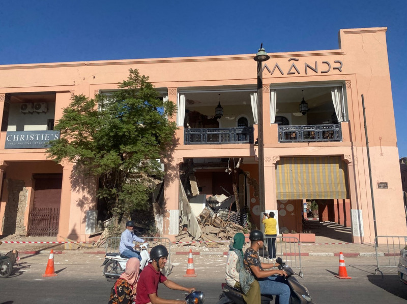 Earthquake In Marrakech In Morocco Killing More Than 650 People