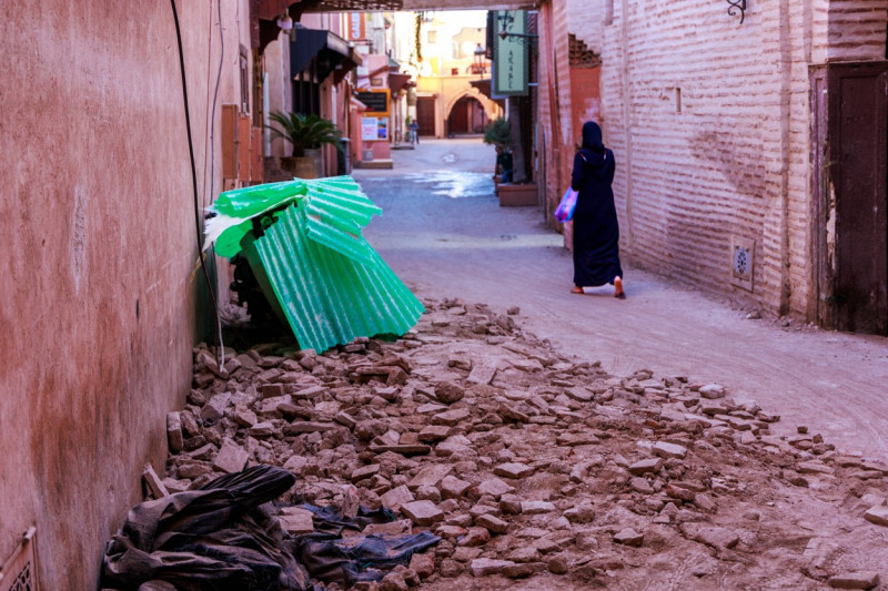 - Earthquake in Morocco - 10/9/2023 - Morocco / Marrakech - The consequences of the Moroccan earthquake in September 202