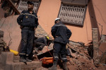 Villagers struggle to get aid as deadly earthquake hits in Marrakech, Morocco - 10 Sept 2023