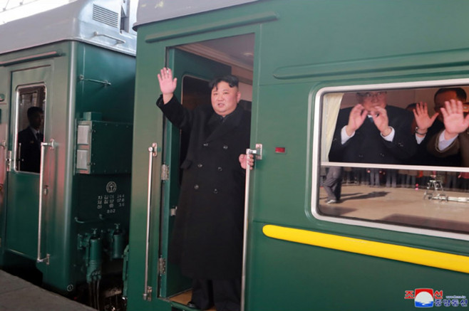 North Korean Leader Kim Jong Un Leaves Pyongyang for Second DPRK-U.S. Summit