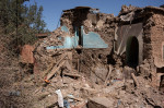 Earthquake aftermath in Moulay Brahim, Morocco - 11 Sept 2023
