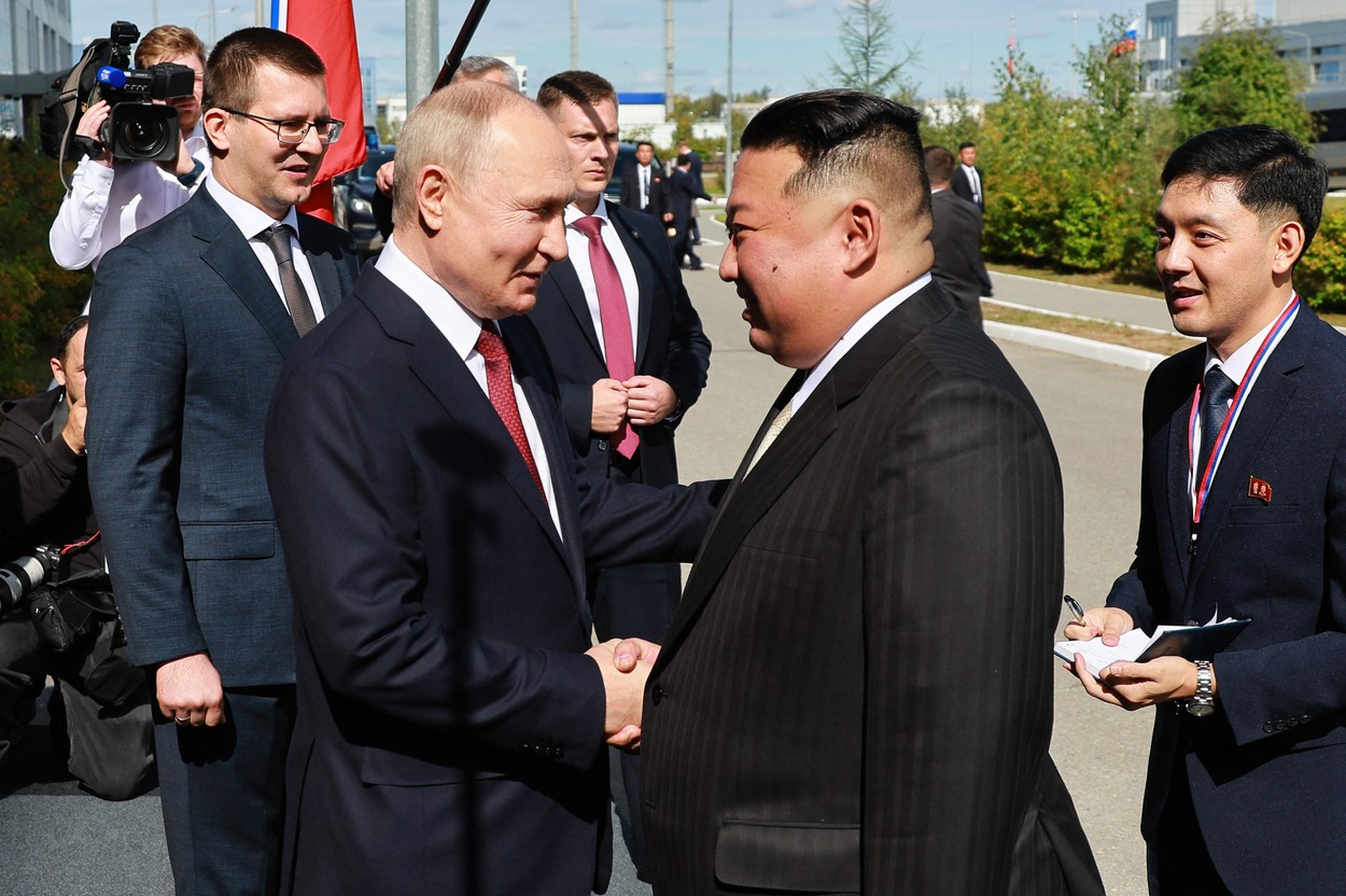 Kim i-a făcut cadou lui Putin peste trei milioane de obuze, susțin sud-coreenii