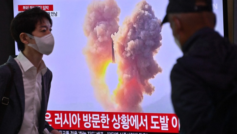 lansare de rachete coreea de nord