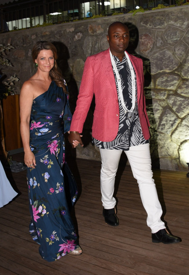 Princess Martha Louise and Shaman Durek in Bodrum