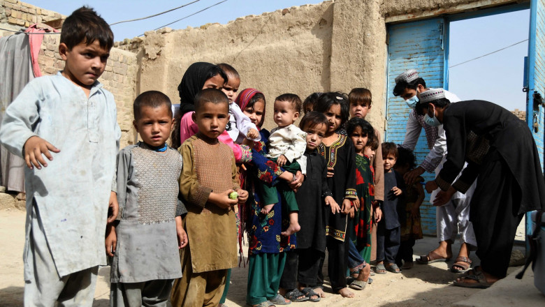 copii afgani afganistan