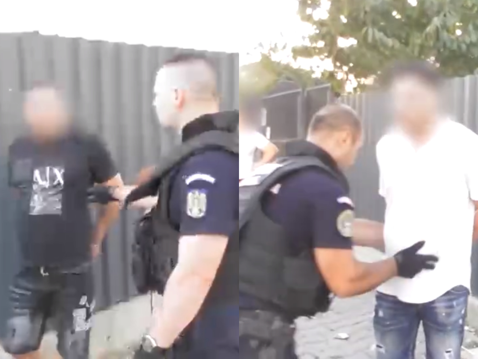 VIDEO Un bărbat alerga după oameni cu cuțitul în mână pe o stradă din Focșani, altul alerga după el cu o crosă de golf