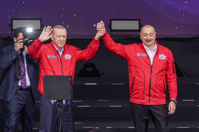 Erdogan, Aliyev Visit Teknofest In Istanbul