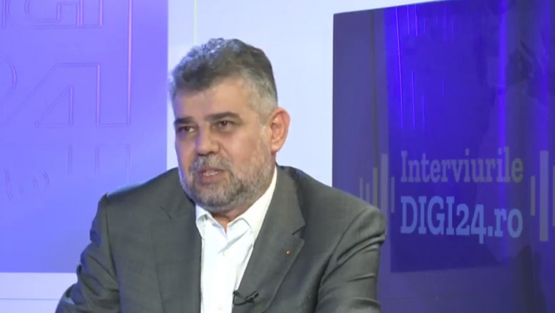 Premierul Marcel Ciolacu la Interviurile Digi24.ro