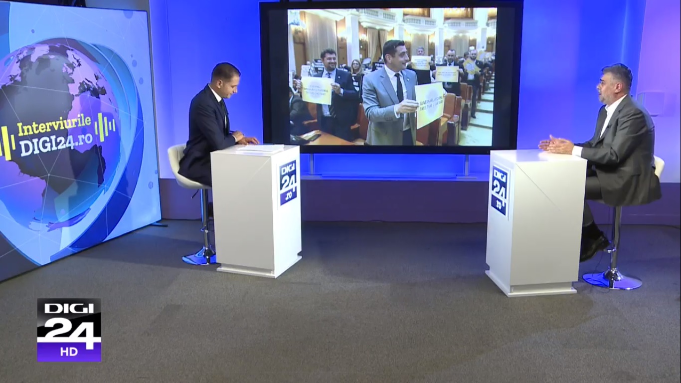 Marcel Ciolacu, prim-ministrul României, la Interviurile Digi24.ro: Dacă nu luam măsurile, era criză socială și ne lua lumea cu furcile