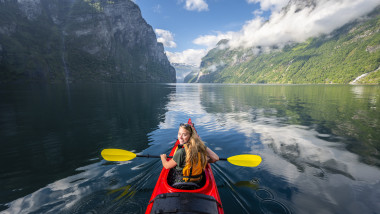 Relaxare în Norvegia. Sursa foto: Profimedia Images