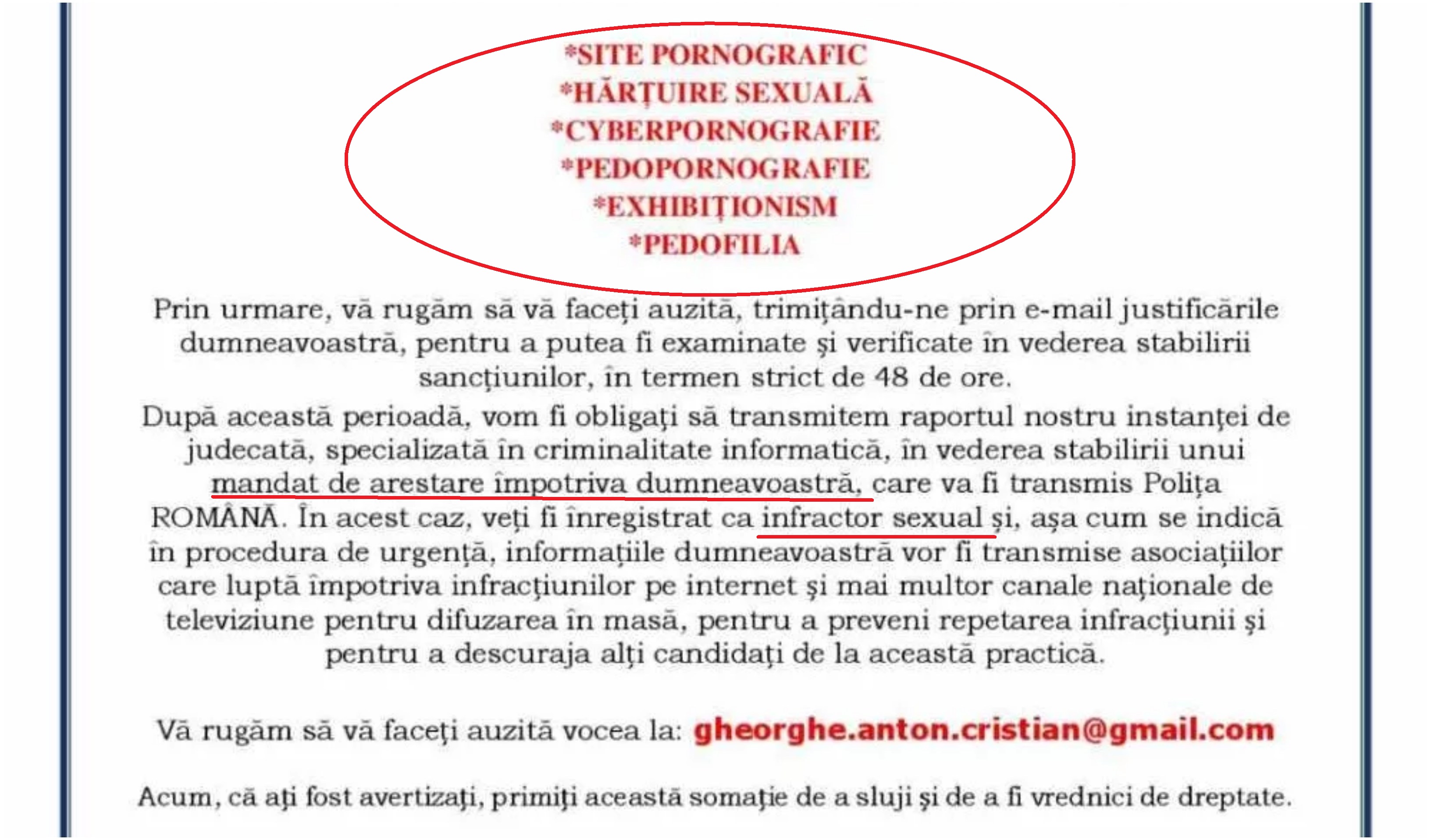 Români acuzați de pornografie. E-mail-uri false trimise în numele Interpol. "Când am deschis, m-am blocat, îmi tremura tot corpul!"