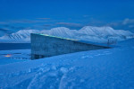 The Seed Vault represents the world's largest collection of crop diversity in is located deep inside a mountain on the Svalbard archipelgo, halfway be