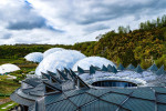 The Eden Project in Cornwall is home to some incredible wildlife, but it's also home to some iconic and highly practical architecture too. The 'spines